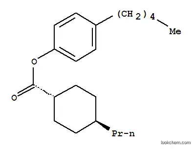 Molecular Structure of 76025-60-0 (4-Pentylphenyl-4'-trans-propylcyclohexylcarboxylate)