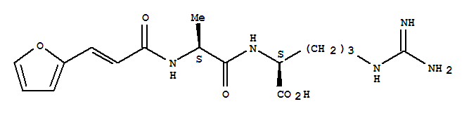 (2s)-5-(diaminomethylideneamino)-2-[[(2s)-2-[[(e)-3-(furan-2-yl)prop-2-enoyl]amino]propanoyl]amino]pentanoic Acid