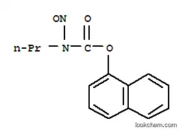 Molecular Structure of 76206-37-6 (1-Naphthyl-N-propyl-N-nitrosocarbamate)