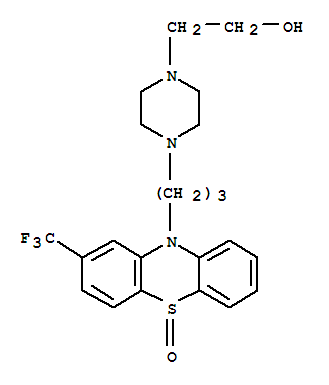 1-Piperazineethanol,4-[3-[5-oxido-2-(trifluoromethyl)-10H-phenothiazin-10-yl]propyl]-
