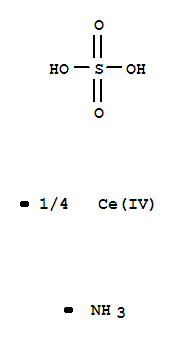 Sulfuric acid, ammoniumcerium(4+) salt (4:4:1)(7637-03-8)