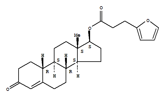 Estr-4-en-3-one,17-[3-(2-furanyl)-1-oxopropoxy]-, (17b)-
