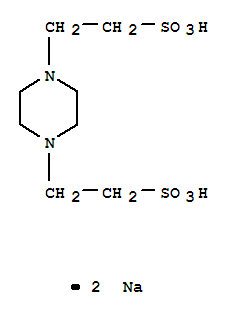 Piperazine-N,N'-bis(2-ethanesulfonic acid)
sesquisodium salt