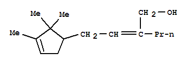1-Pentanol,2-[2-(2,2,3-trimethyl-3-cyclopenten-1-yl)ethylidene]-