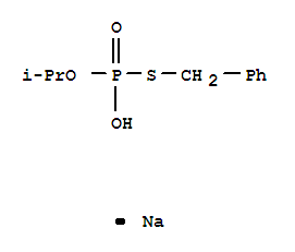 sodium benzylsulfanyl-oxido-oxo-propan-2-yloxy-phosphorane