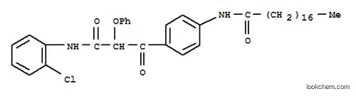 Molecular Structure of 77383-32-5 (ALPHA-(4-OCTADECANYLAMINO)-BENZOYL-ALPHA-PHENOXY-N-(2-CHLORPHENYL)-ACETAMIDE)