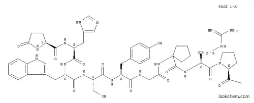 Molecular Structure of 77520-65-1 (LHRH, cLeu(7)-)