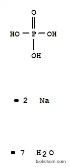 Molecular Structure of 7782-85-6 (SODIUM PHOSPHATE, DIBASIC, HEPTAHYDRATE)