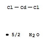 Cadmium chloride hemipentahydrate, ACS, 79.5-81.0%