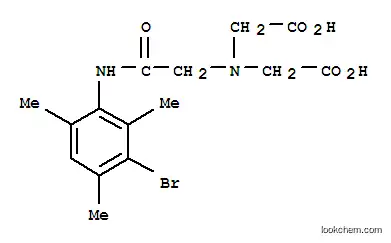 Molecular Structure of 78266-06-5 ((3-BROMO-2,4,6-TRIMETHYLPHENYLCARBAMOYL)METHYLIMINODIACETIC ACID)