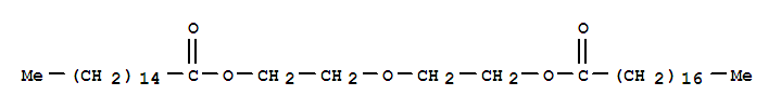 Octadecanoic acid,2-[2-[(1-oxohexadecyl)oxy]ethoxy]ethyl ester