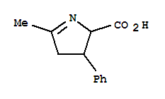 2H-Pyrrole-2-carboxylicacid,3,4-dihydro-5-methyl-3-phenyl-(9CI)