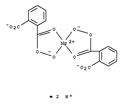 Magnesate(2-),bis[2-carboxybenzenecarboperoxoato(2-)-kOO,kO']-, hydrogen (1:2), (T-4)-