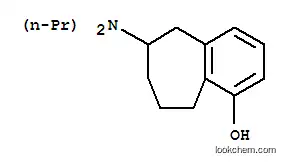 Molecular Structure of 78950-88-6 (6,7,8,9-tetrahydro-1-hydroxy-N,N-dipropyl-5H-benzocyclohepten-6-ylamine)