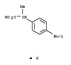 Benzeneacetic acid, a-methyl-4-(2-methylpropyl)-,potassium salt (1:1)(79261-49-7)