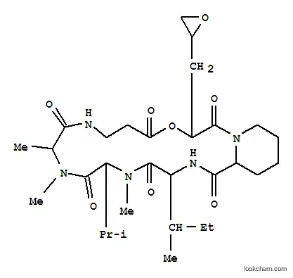 Molecular Structure of 79385-96-9 (Destruxin E1 5)
