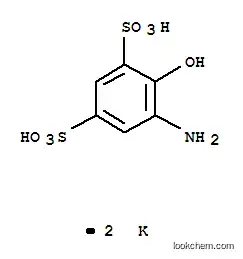 Molecular Structure of 79817-61-1 (Dipotassium 5-amino-4-hydroxybenzene-1,3-disulphonate)