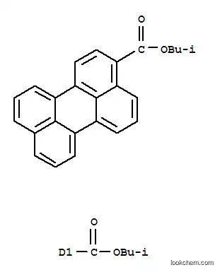 Molecular Structure of 79869-59-3 (Perylenedicarboxylic acid bis(2-methylpropyl) ester)