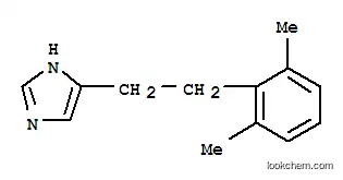Molecular Structure of 79928-22-6 (4-[2-(2,6-DIMETHYL-PHENYL)-ETHYL]-1H-IMIDAZOLE)