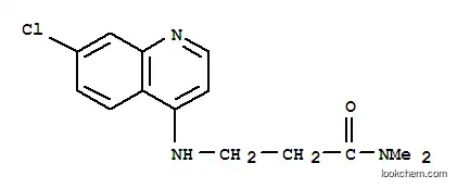 Molecular Structure of 80008-13-5 (3-(7-Chloro-4-quinolylamino)-N,N-dimethylpropionamide)