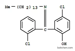 Molecular Structure of 80018-20-8 ((6E)-4-chloro-6-[(2-chlorophenyl)-(tetradecylamino)methylidene]cyclohe xa-2,4-dien-1-one)
