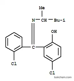 Molecular Structure of 80018-29-7 ((6Z)-4-chloro-6-[(2-chlorophenyl)-(4-methylpentan-2-ylamino)methyliden e]cyclohexa-2,4-dien-1-one)