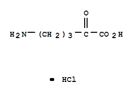 Pentanoic acid,5-amino-2-oxo-, hydrochloride (1:1)