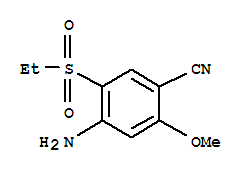 Benzonitrile,4-amino-5-(ethylsulfonyl)-2-methoxy-