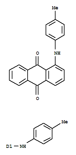 9,10-Anthracenedione,1,5(or 1,8)-bis[(4-methylphenyl)amino]-