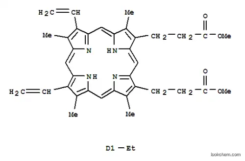 Molecular Structure of 80127-70-4 (N-ethylprotoporphyrin IX)
