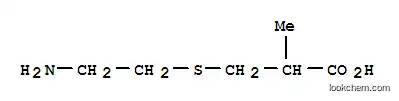 Molecular Structure of 80186-81-8 (3-(2-aminoethylsulfanyl)-2-methyl-propanoic acid)