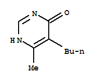 4(3H)-Pyrimidinone,5-butyl-6-methyl-