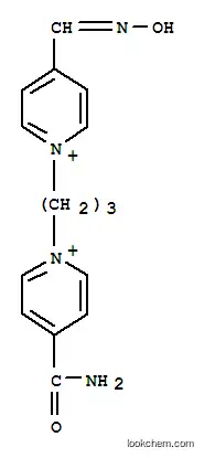 Molecular Structure of 80466-19-9 (trimethylene-1-(4-aldoximinopyridinium)-1'-(4-carboxamidopyridinium))