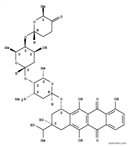 Molecular Structure of 80470-08-2 (trisarubicinol)