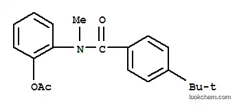 Molecular Structure of 80495-80-3 (Benzamide, N-(2-(acetyloxy)phenyl)-4-(1,1-dimethylethyl)-N-methyl-)