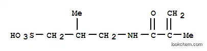 Molecular Structure of 80675-31-6 (2-methyl-3-[(2-methyl-1-oxoallyl)amino]propanesulphonate)