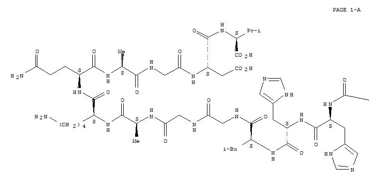 L-Valine,glycyl-L-glutaminyl-L-glutaminyl-L-histidyl-L-histidyl-L-leucylglycylglycyl-L-alanyl-L-lysyl-L-glutaminyl-L-alanylglycyl-L-a-aspartyl-