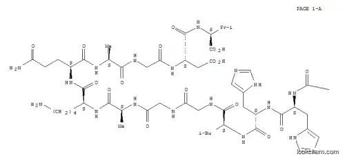 Molecular Structure of 80755-86-8 (FIBRINOGEN GAMMA-CHAIN (397-411))