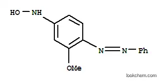 Molecular Structure of 80830-33-7 (N-hydroxy-3-methoxy-4-(phenylazo)-benzenamine)