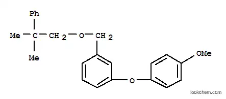 Molecular Structure of 80843-65-8 (Benzene, 1-(4-methoxyphenoxy)-3-((2-phenyl-2-methylpropoxy)methyl)-)