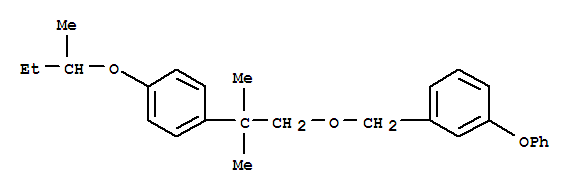 1-((2-(4-(1-METHYLPROPOXY)PHENYL)-2-METHYLPROPOXY)METHYL)-3-PHENOXYBEN ZENE