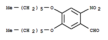 Benzaldehyde,4,5-bis(hexyloxy)-2-nitro-