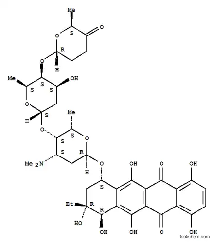 Molecular Structure of 80930-57-0 (beta-isorhodomycinone)