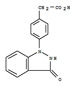 4-((3-HYDROXY-1H-INDAZOL-1-YL)PHENYL)ACETIC ACID