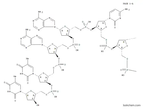 Molecular Structure of 80943-73-3 (d(AATTGCAATT))
