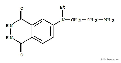 Molecular Structure of 80944-67-8 (6-(N-(4-aminoethyl)-N-ethyl)amino-2,3-dihydro-1,4-phthalazine-1,4-dione)