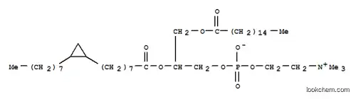 Molecular Structure of 81004-53-7 (1-palmitoyl-2-dihydrosterculoyl-sn-glycero-3-phosphocholine)