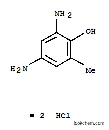 Molecular Structure of 81028-94-6 (2 4-DIAMINO-6-METHYLPHENOL DIHYDROCHLOR&)