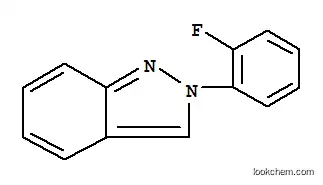 Molecular Structure of 81265-88-5 (2-(2-Fluorophenyl)-2H-indazole)