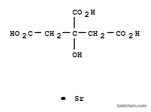 Molecular Structure of 813-97-8 (STRONTIUM CITRATE DIBASIC)